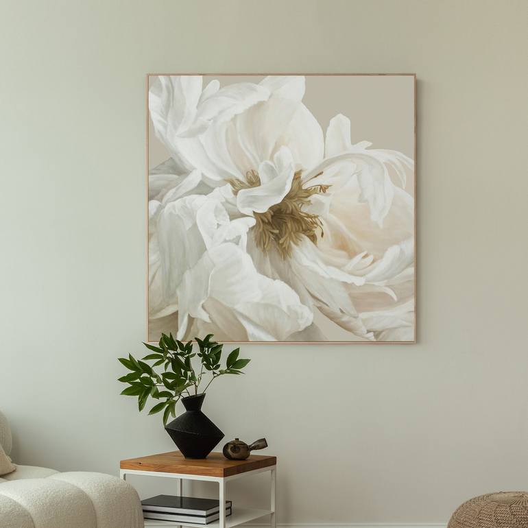 Original Modernism Floral Painting by Yana Sagan
