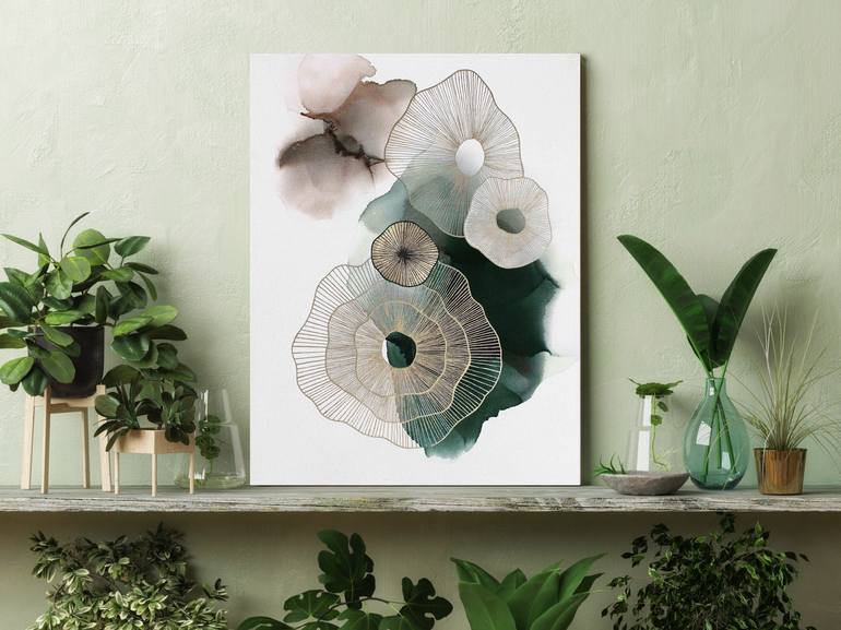 Original Minimalism Abstract Painting by Yana Sagan