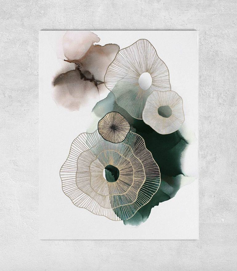 Original Minimalism Abstract Painting by Yana Sagan