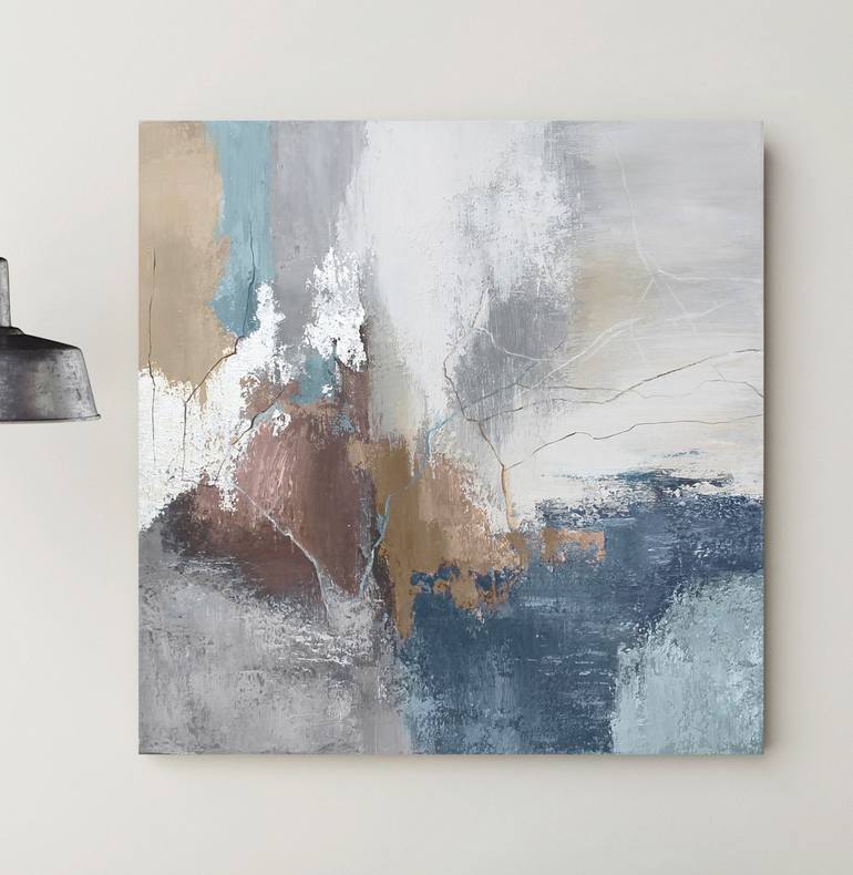 Original Abstract Expressionism Abstract Painting by Yana Sagan