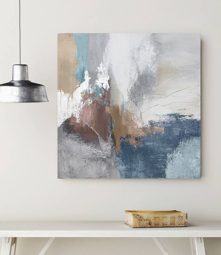 Original Abstract Expressionism Abstract Painting by Yana Sagan