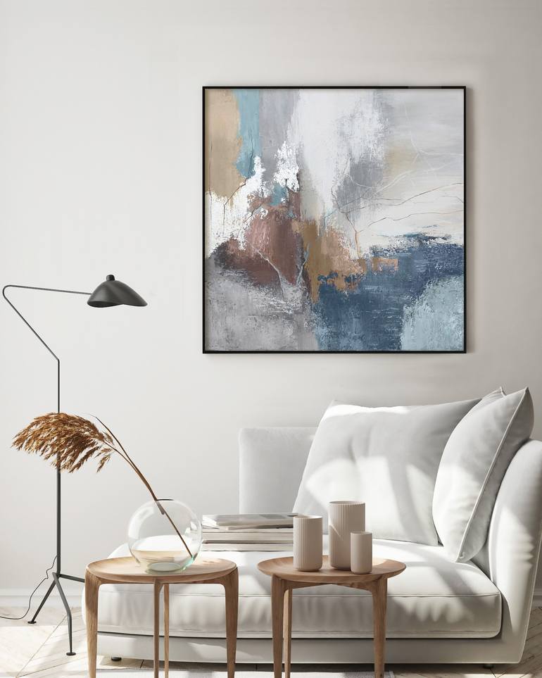 Original Abstract Expressionism Abstract Painting by Yana Sagan