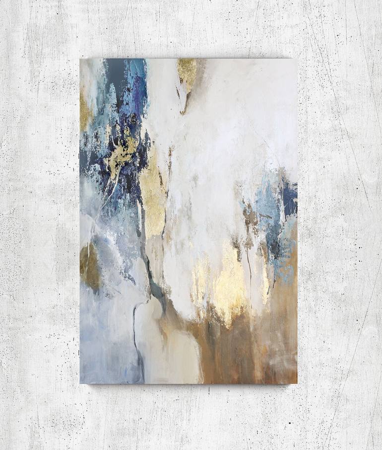 Original Abstract Expressionism Abstract Painting by Yana Sagan
