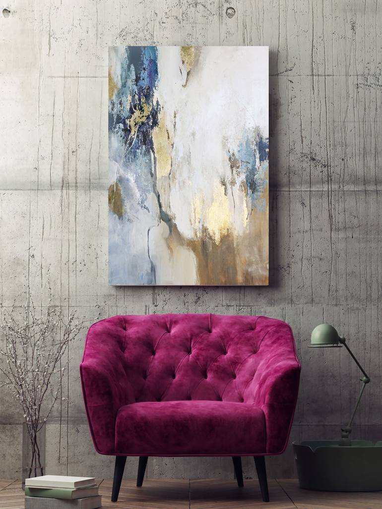 Original Abstract Expressionism Abstract Painting by Yana Sagan