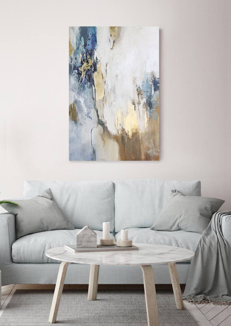 Original Abstract Expressionism Abstract Painting by Yana Sagan