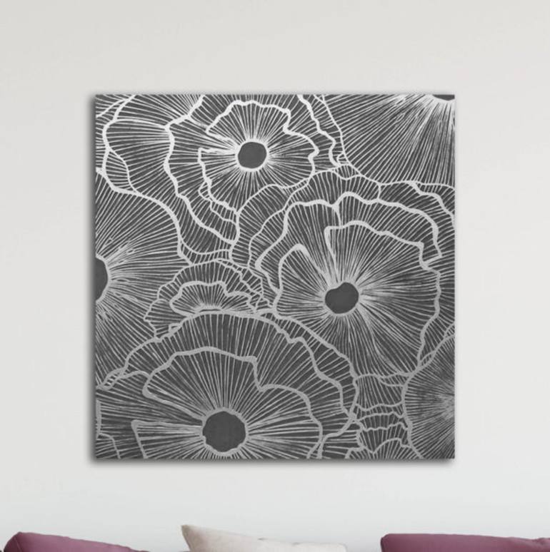 Original Minimalism Abstract Painting by Yana Sagan