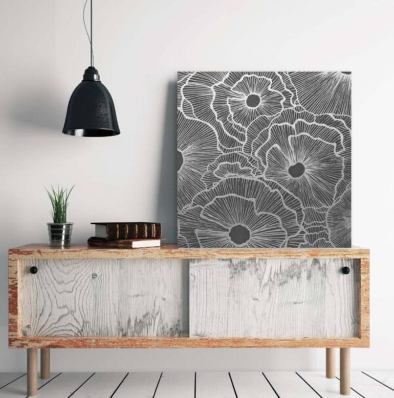 Original Minimalism Abstract Painting by Yana Sagan