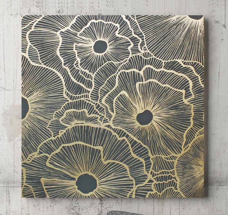 Original Modernism Abstract Painting by Yana Sagan