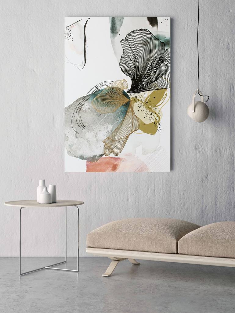 Original Minimalism Abstract Painting by Yana Sagan