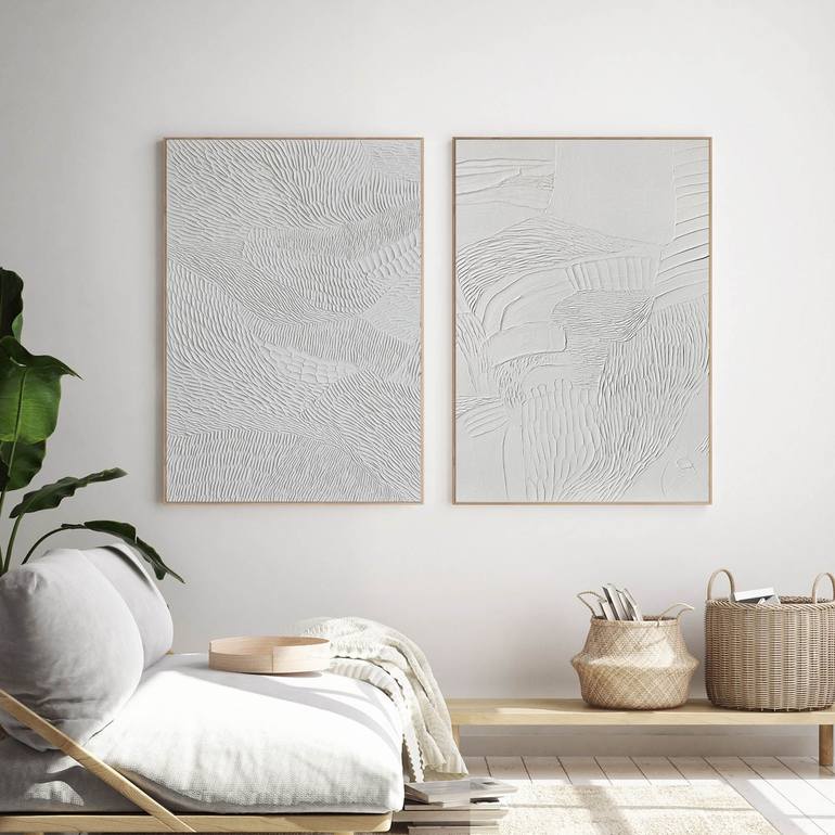 Original Minimalism Abstract Painting by Yana Chornobrovkinа