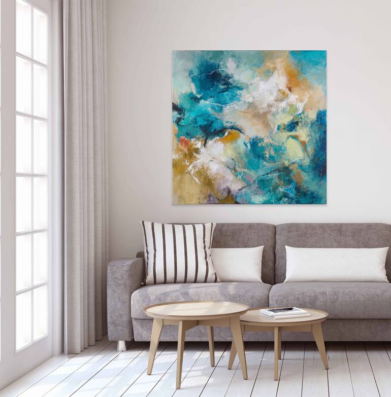 Original Modernism Abstract Painting by Yana Chornobrovkinа