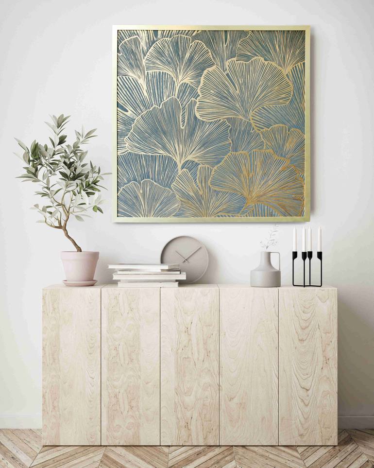 Original Minimalism Abstract Painting by Yana Chornobrovkinа