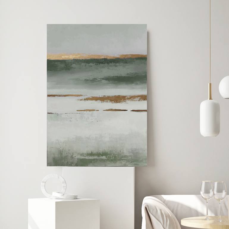 Original Minimalism Abstract Painting by Yana Sagan
