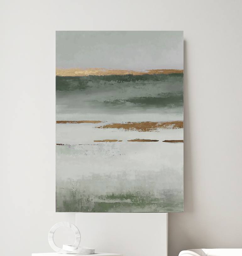 Original Minimalism Abstract Painting by Yana Sagan