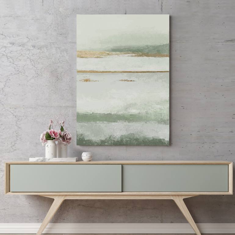 Original Minimalism Abstract Painting by Yana Sagan