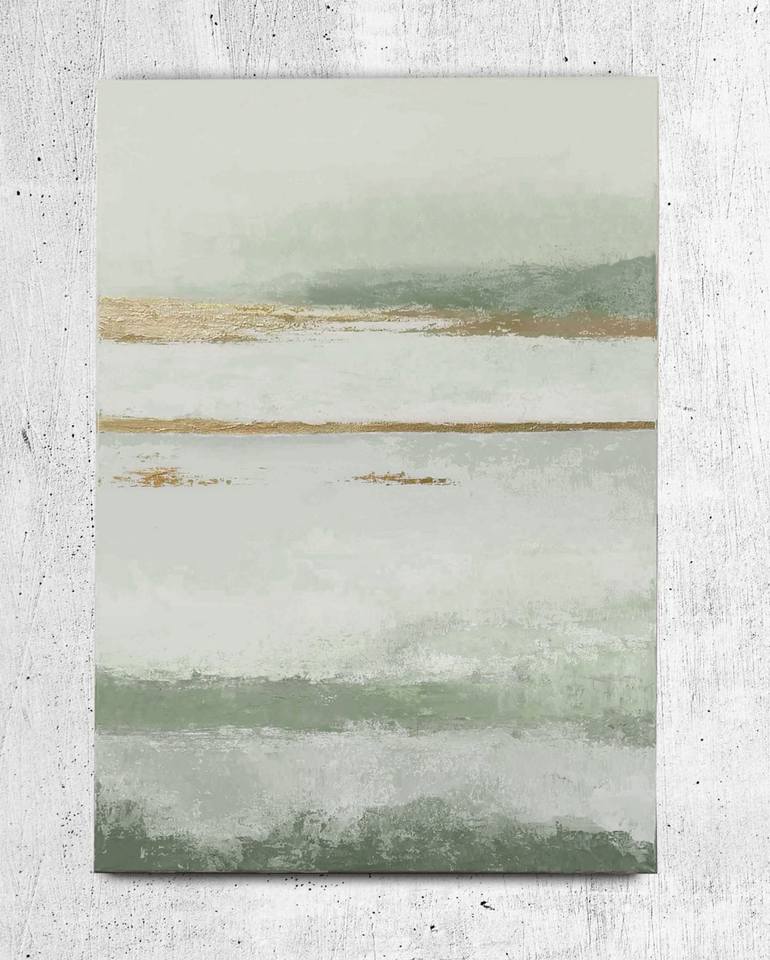 Original Minimalism Abstract Painting by Yana Sagan