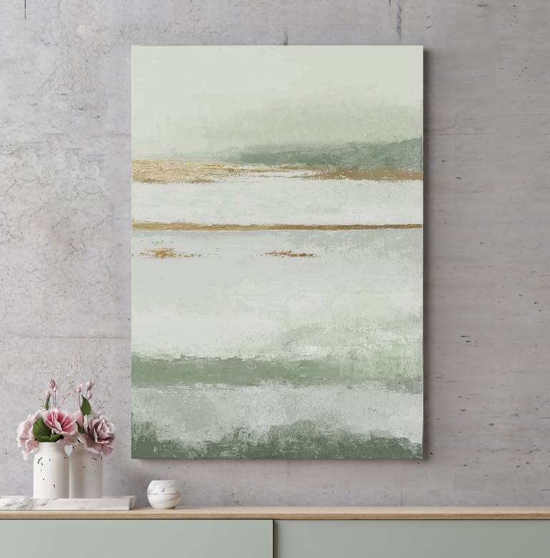 Original Minimalism Abstract Painting by Yana Sagan