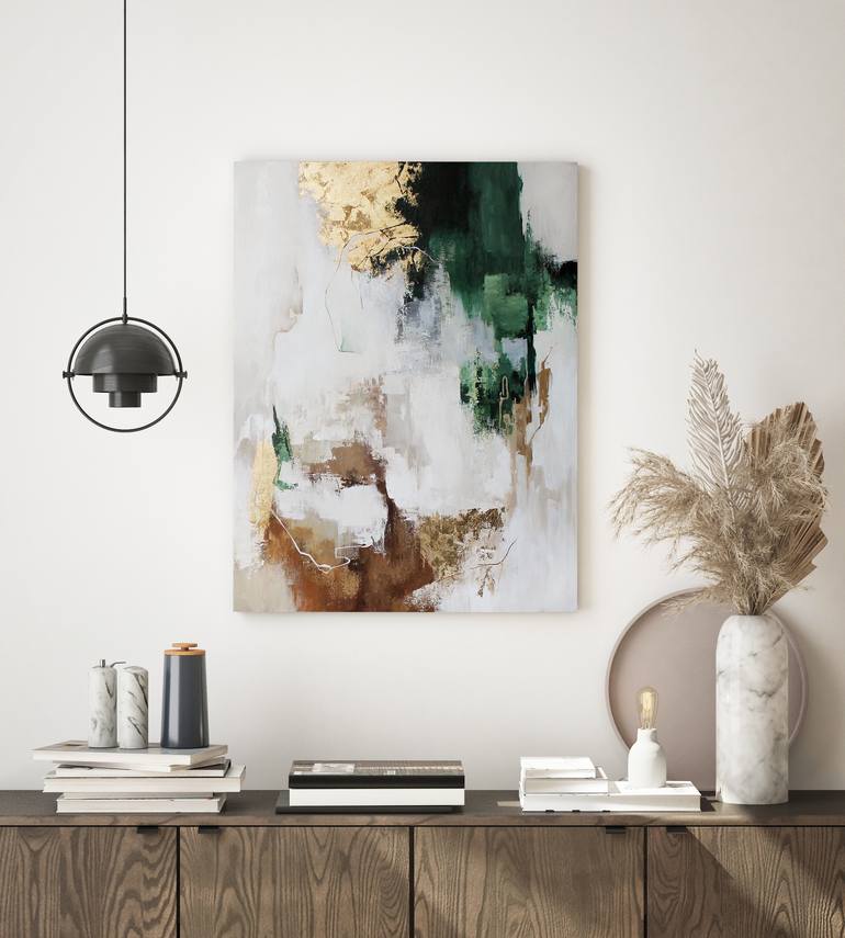 Original Modernism Abstract Painting by Yana Sagan
