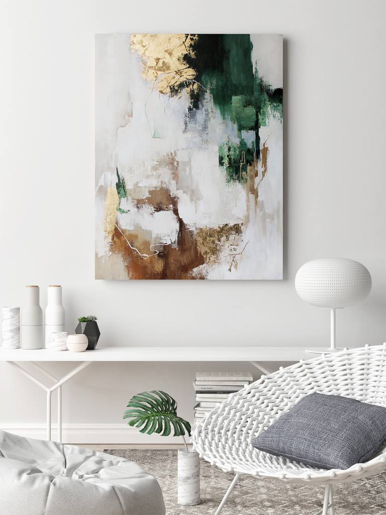Original Modernism Abstract Painting by Yana Sagan