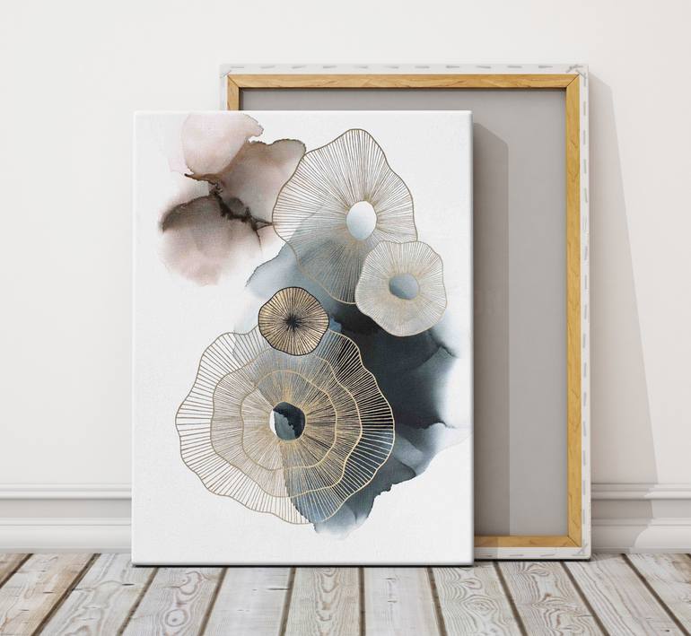 Original Modernism Abstract Painting by Yana Sagan