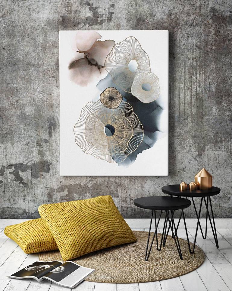 Original Modernism Abstract Painting by Yana Sagan