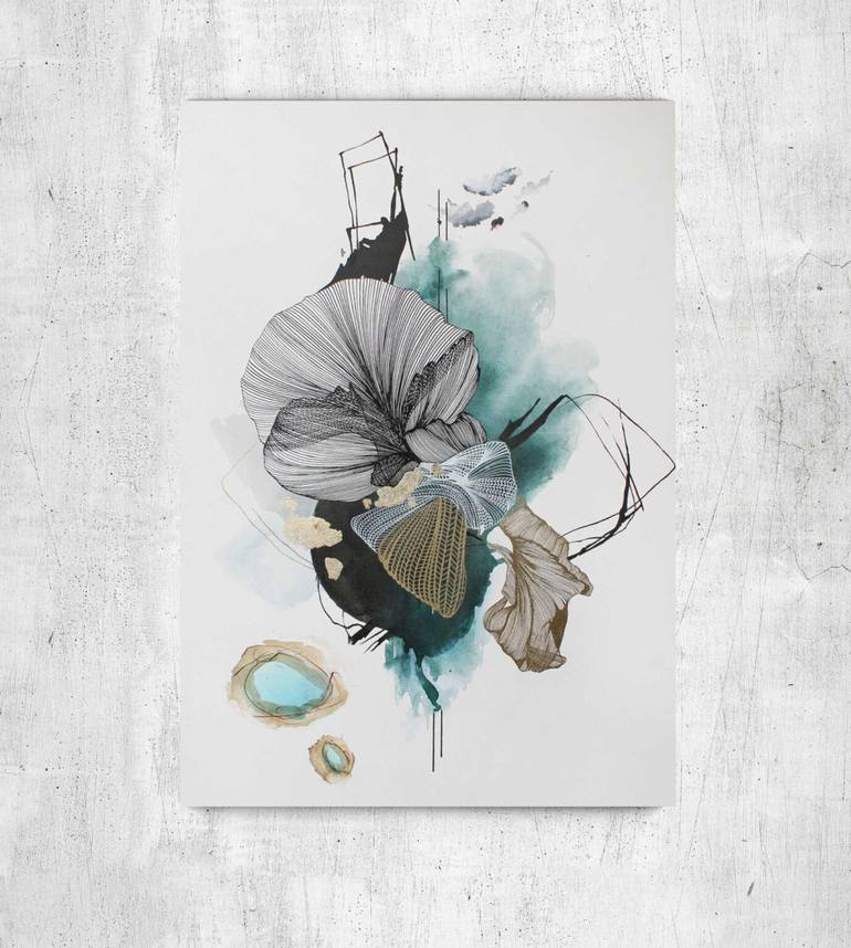 Original Modernism Abstract Painting by Yana Chornobrovkinа