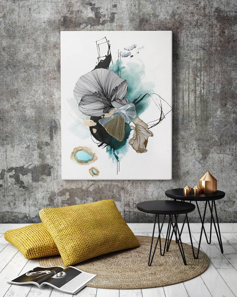 Original Modernism Abstract Painting by Yana Chornobrovkinа