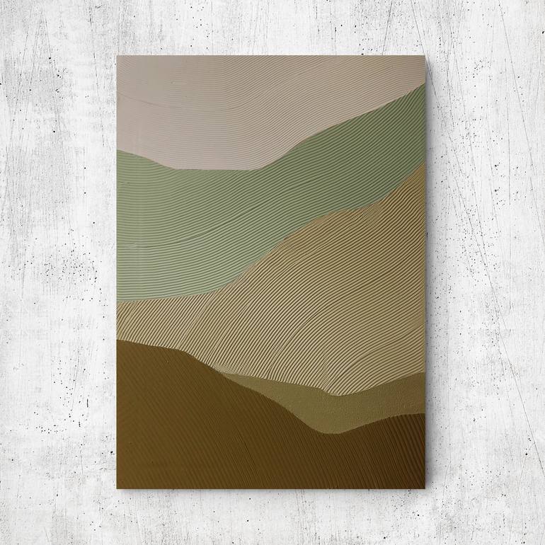 Original Minimalism Abstract Painting by Yana Sagan
