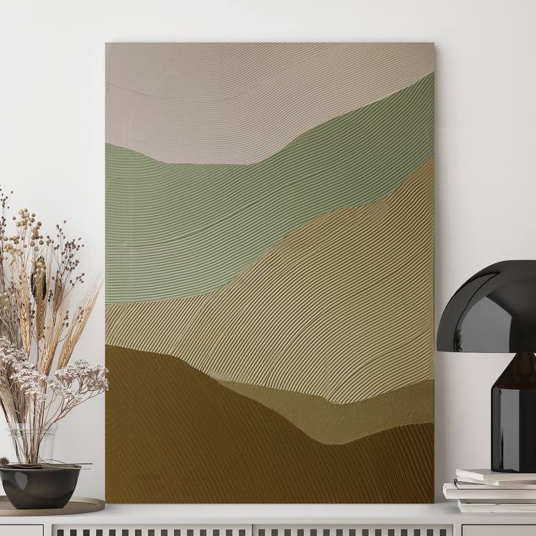 Original Minimalism Abstract Painting by Yana Sagan