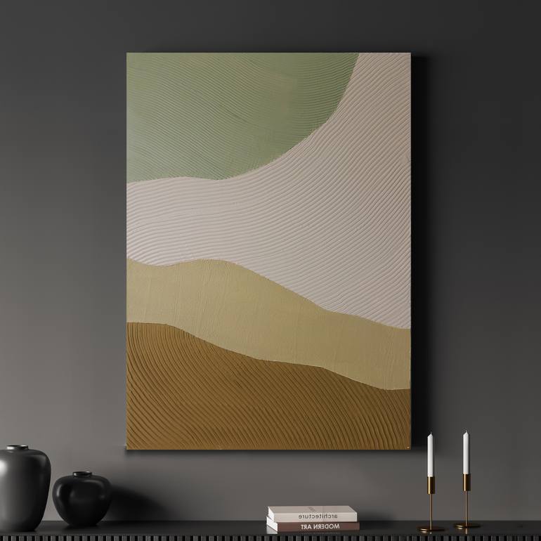 Original Minimalism Abstract Painting by Yana Sagan