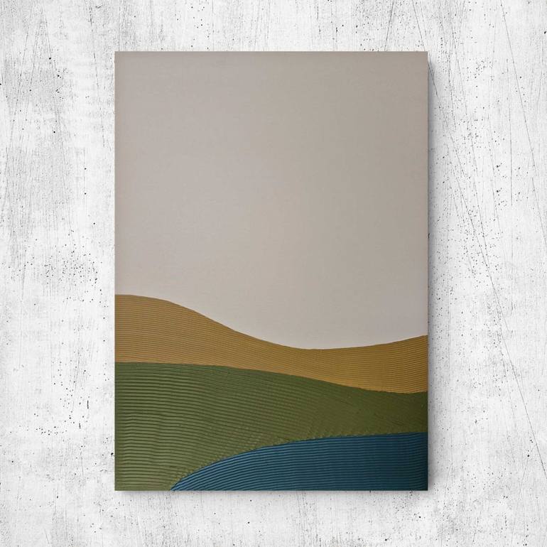 Original Minimalism Abstract Painting by Yana Sagan