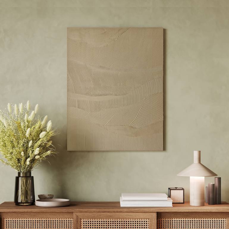 Original Minimalism Abstract Painting by Yana Sagan