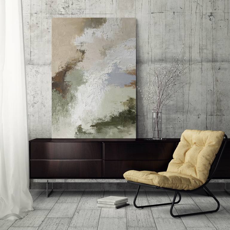 Original Modernism Abstract Painting by Yana Sagan