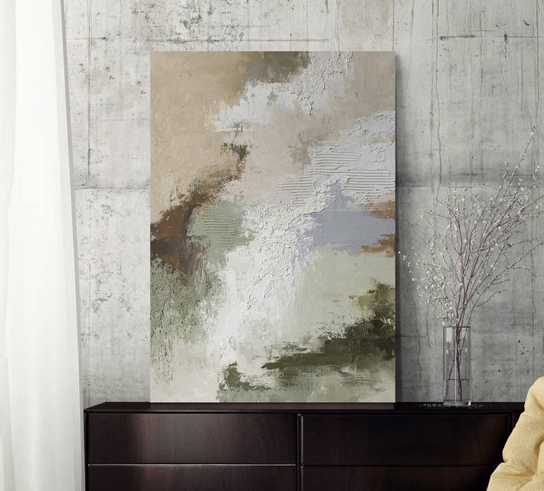 Original Modernism Abstract Painting by Yana Sagan