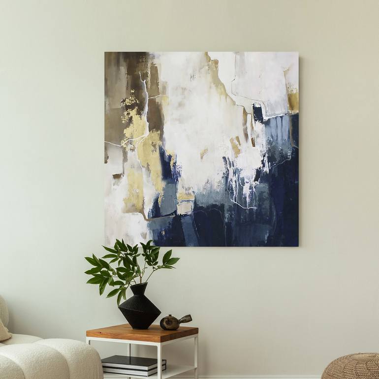 Original Modernism Abstract Painting by Yana Sagan