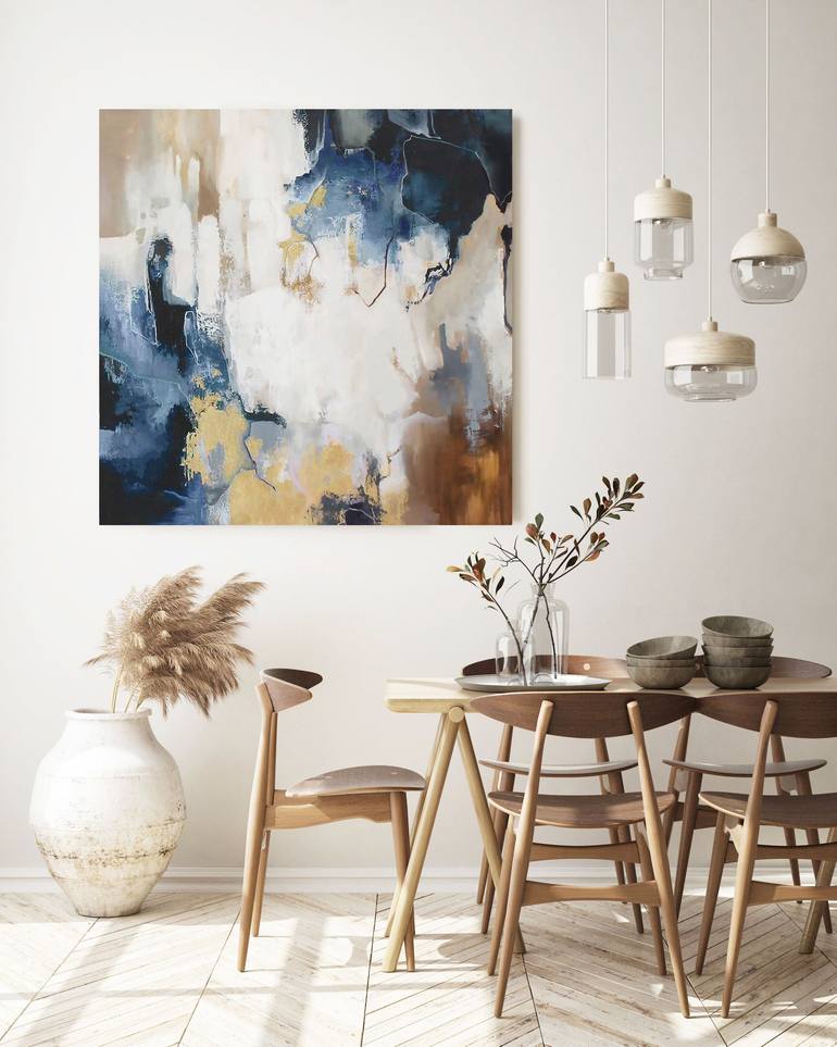 Original Modernism Abstract Painting by Yana Sagan
