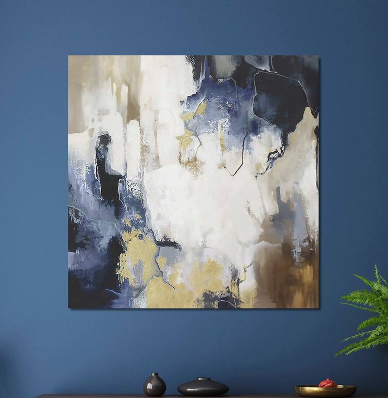 Original Modernism Abstract Painting by Yana Sagan