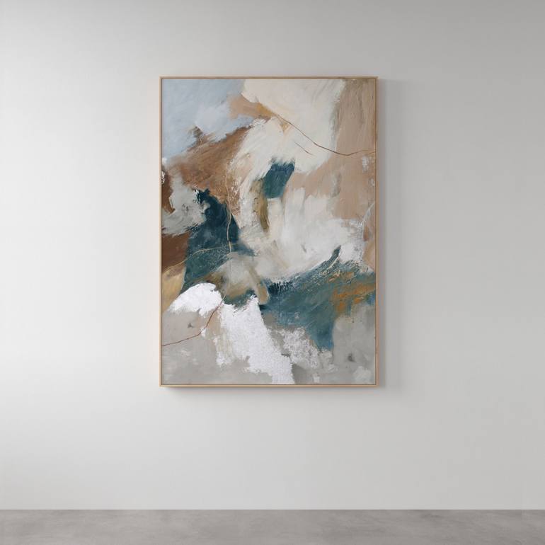 Original Minimalism Abstract Painting by Yana Sagan