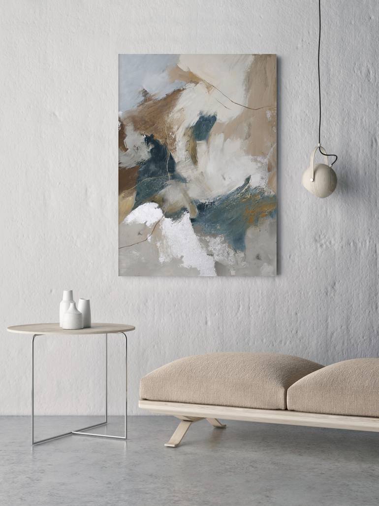 Original Minimalism Abstract Painting by Yana Sagan