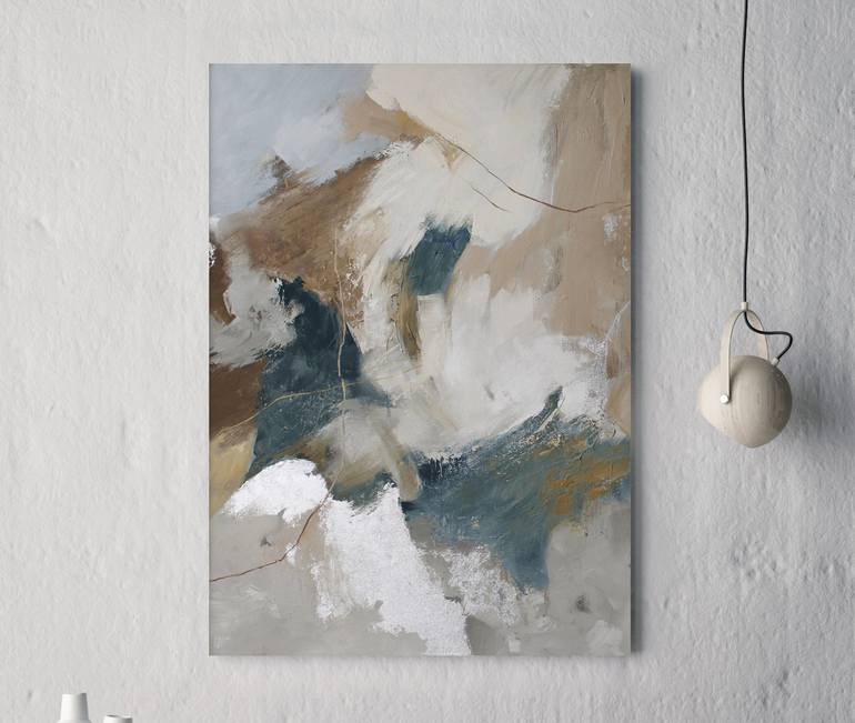 Original Minimalism Abstract Painting by Yana Sagan