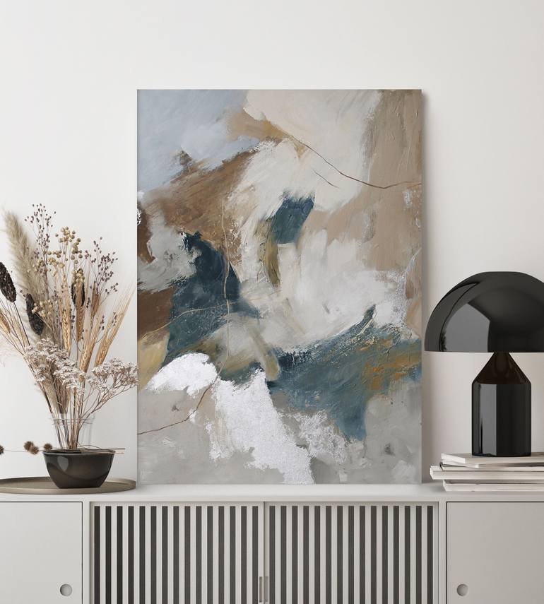 Original Minimalism Abstract Painting by Yana Sagan