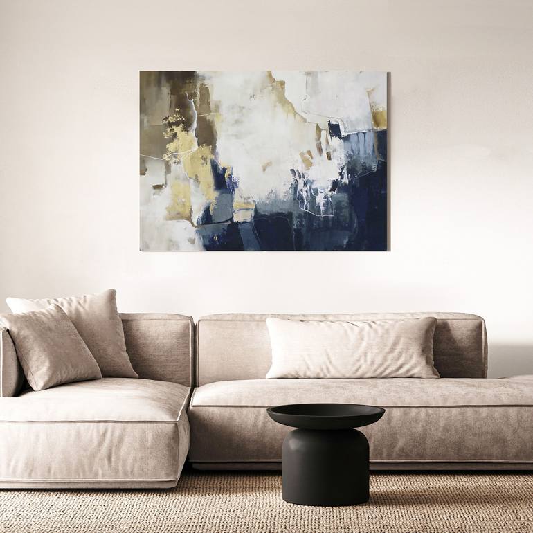 Original Minimalism Abstract Painting by Yana Sagan