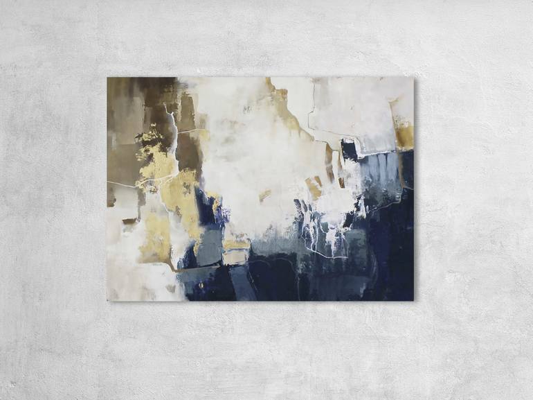 Original Minimalism Abstract Painting by Yana Sagan