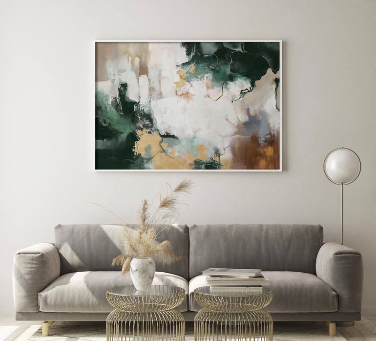 Original Modernism Abstract Painting by Yana Sagan