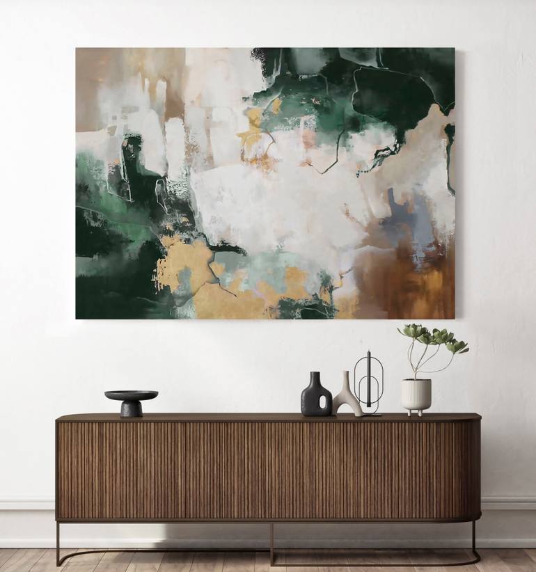 Original Modernism Abstract Painting by Yana Sagan