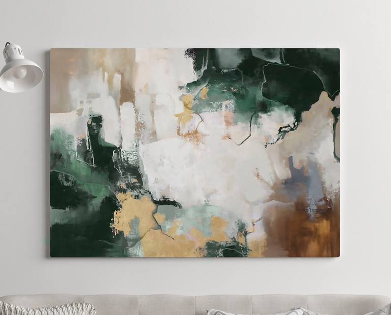 Original Modernism Abstract Painting by Yana Sagan