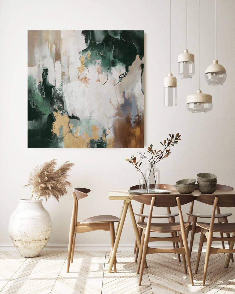 Original Modernism Abstract Painting by Yana Sagan
