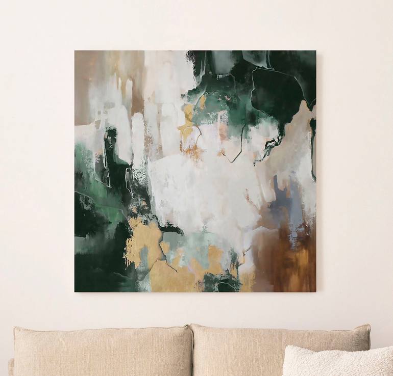 Original Modernism Abstract Painting by Yana Sagan