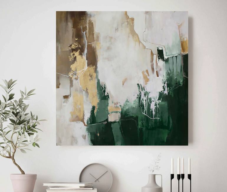 Original Modernism Abstract Painting by Yana Sagan