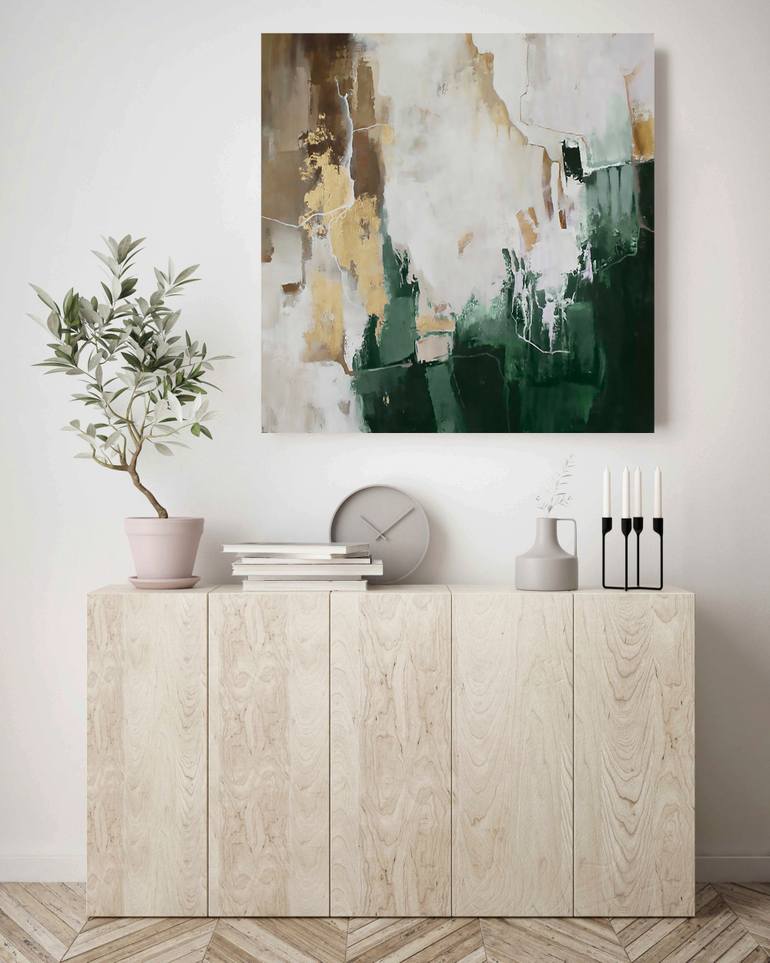 Original Modernism Abstract Painting by Yana Sagan